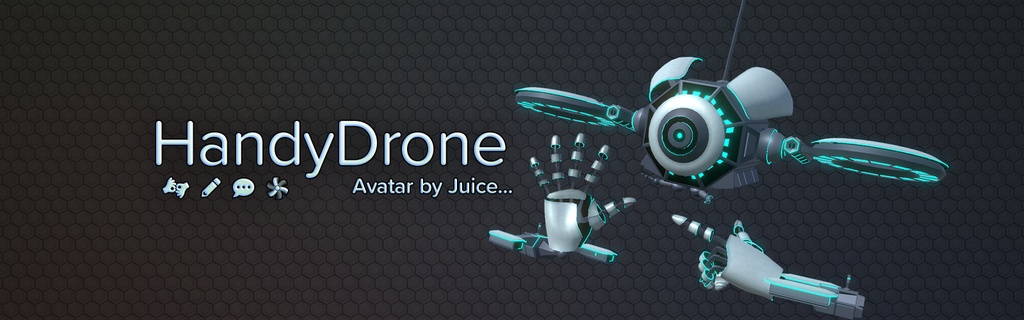【オリジナル3Dモデル】HandyDrone