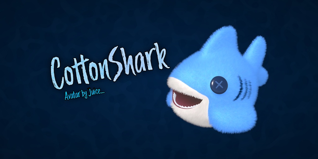 【オリジナル3Dモデル】CottonShark