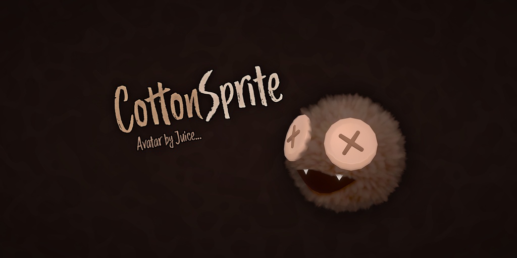 【オリジナル3Dモデル】CottonSprite