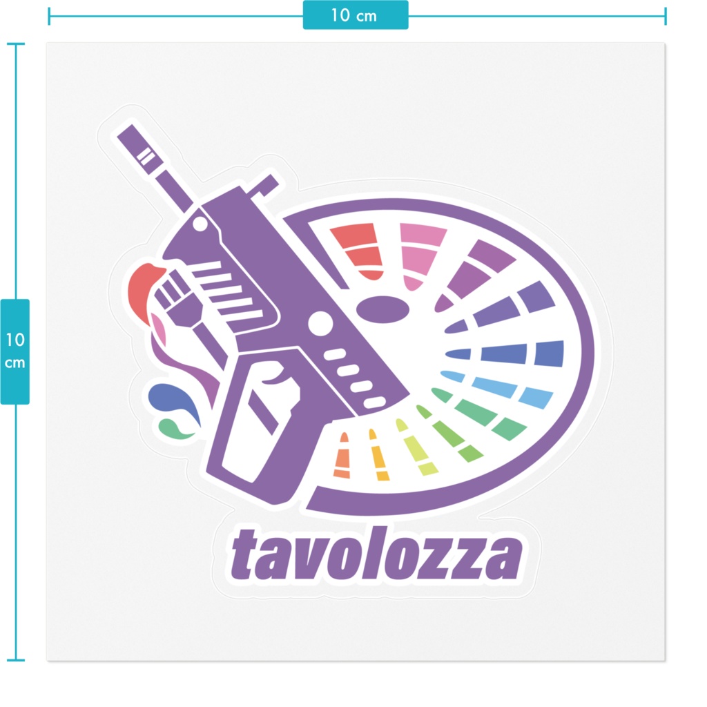 たぼステッカー