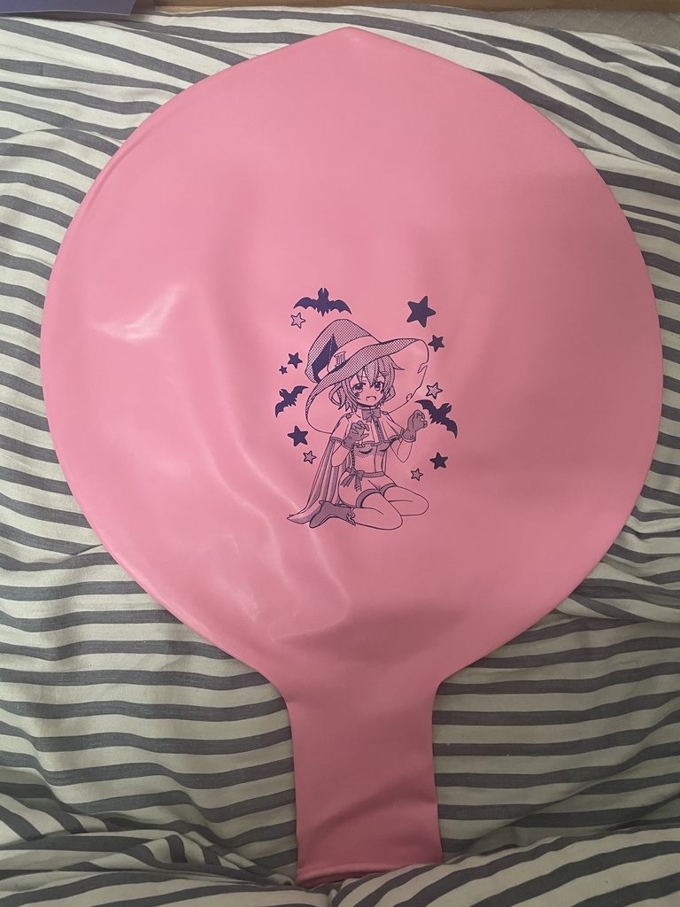 【スペア風船の頒布】ハロウィンイラストプリント風船