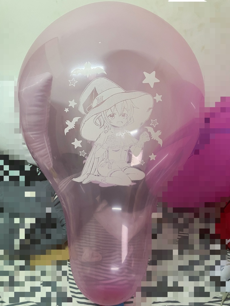 【スペア風船の頒布】ハロウィンイラストプリント風船