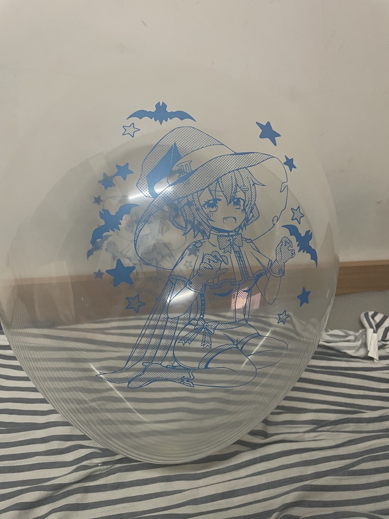 【スペア風船の頒布】ハロウィンイラストプリント風船