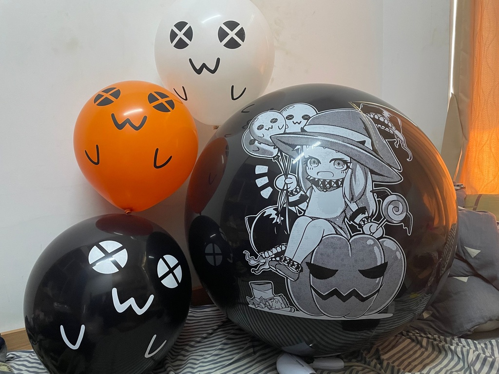 ハロウィン印刷風船2021ver (No.20211001)