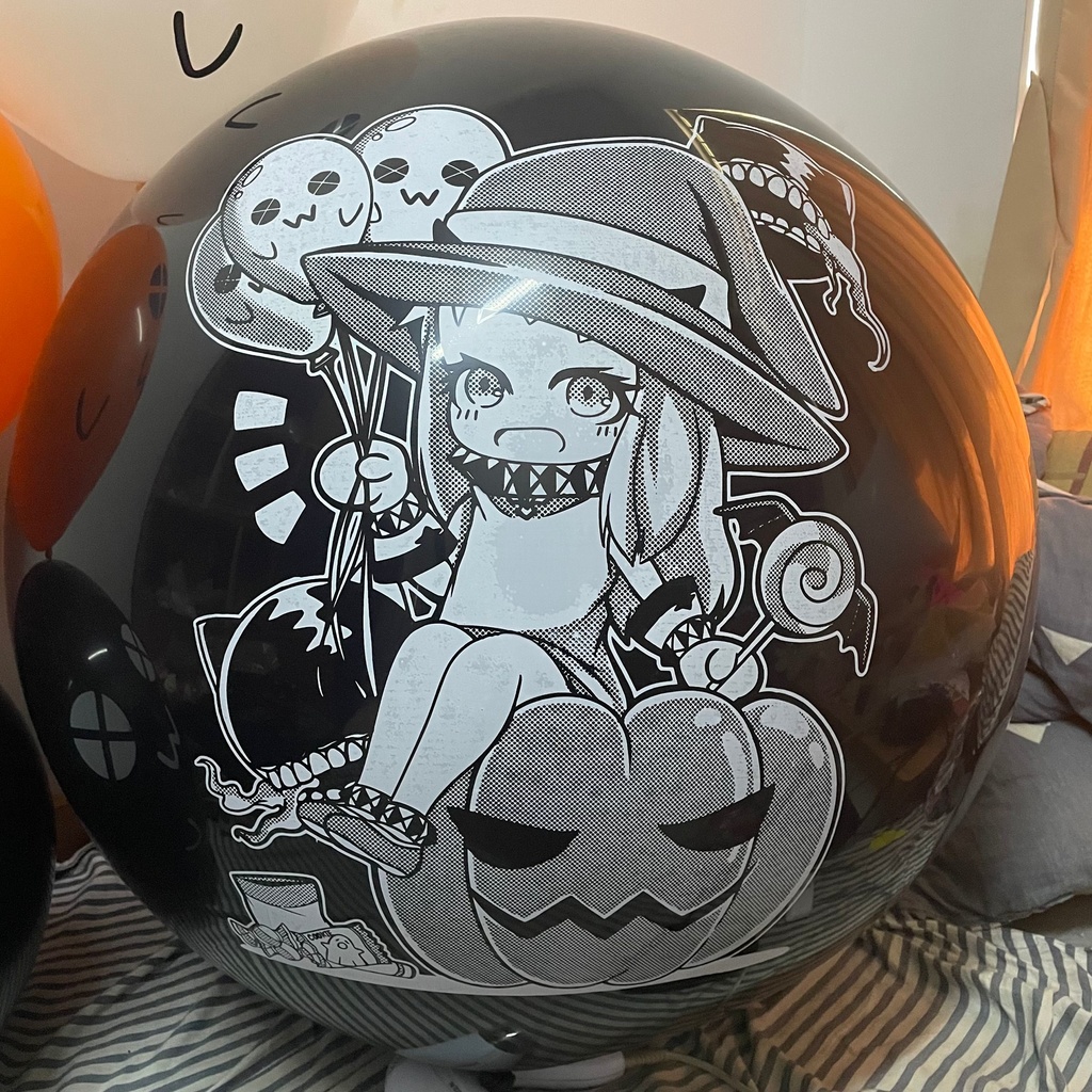 ハロウィン印刷風船2021ver (No.20211001)
