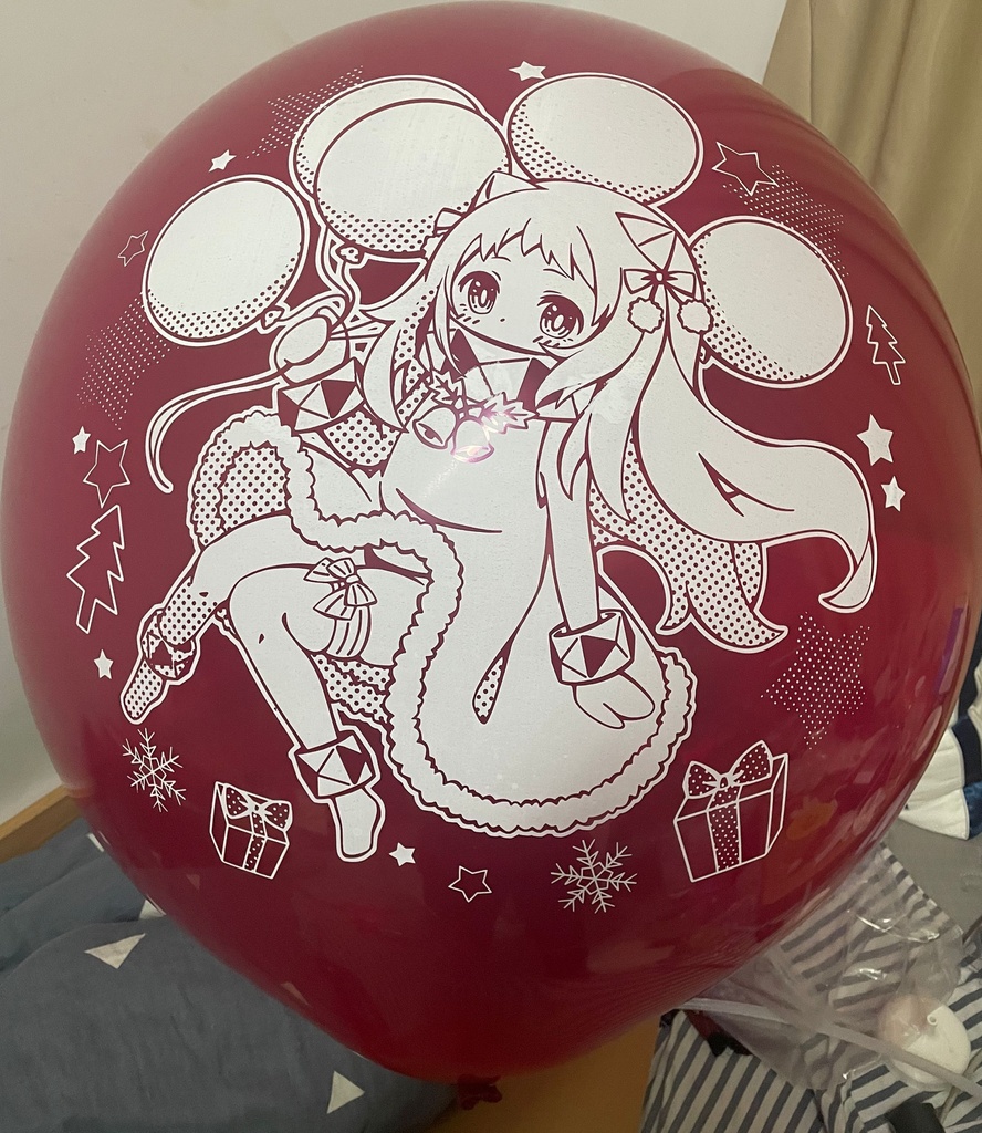 No.20211201クリスマス印刷風船
