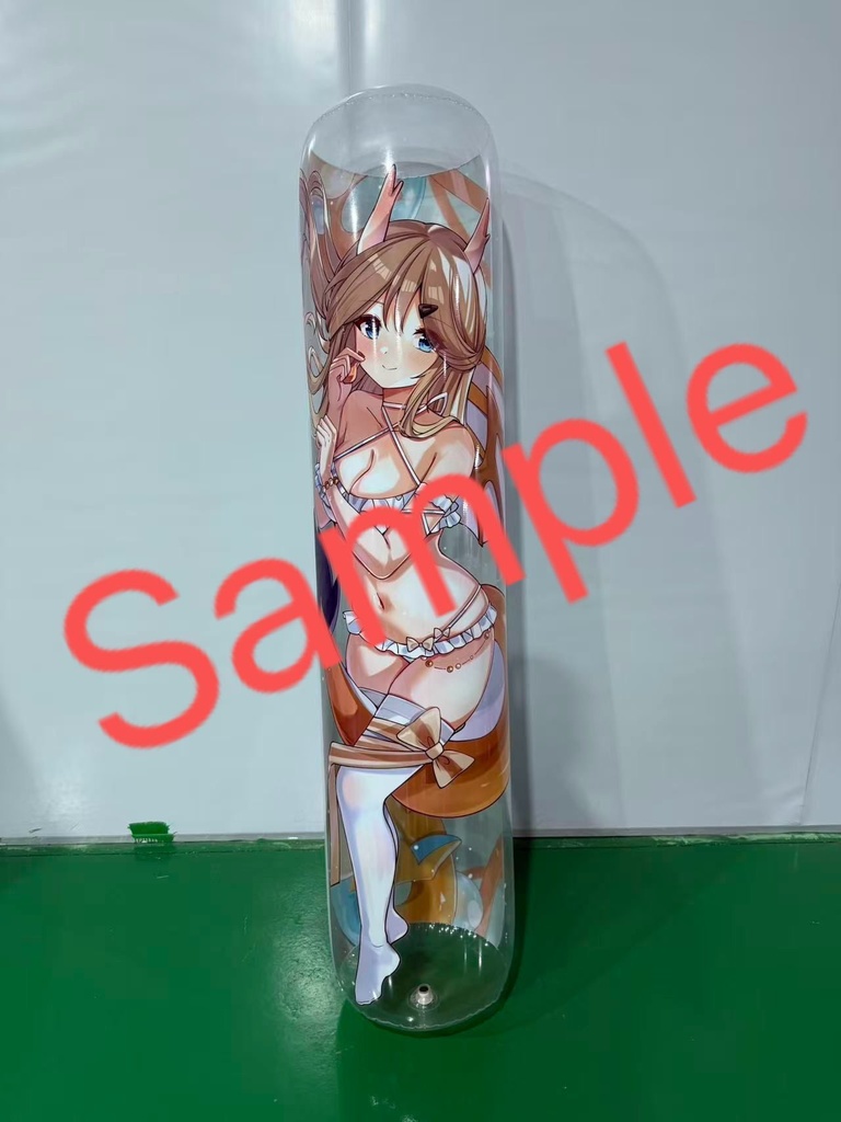 【特別企画&受注生産】プリンセス龍娘_160cm*ø35cm_PVC円柱（水着ver）