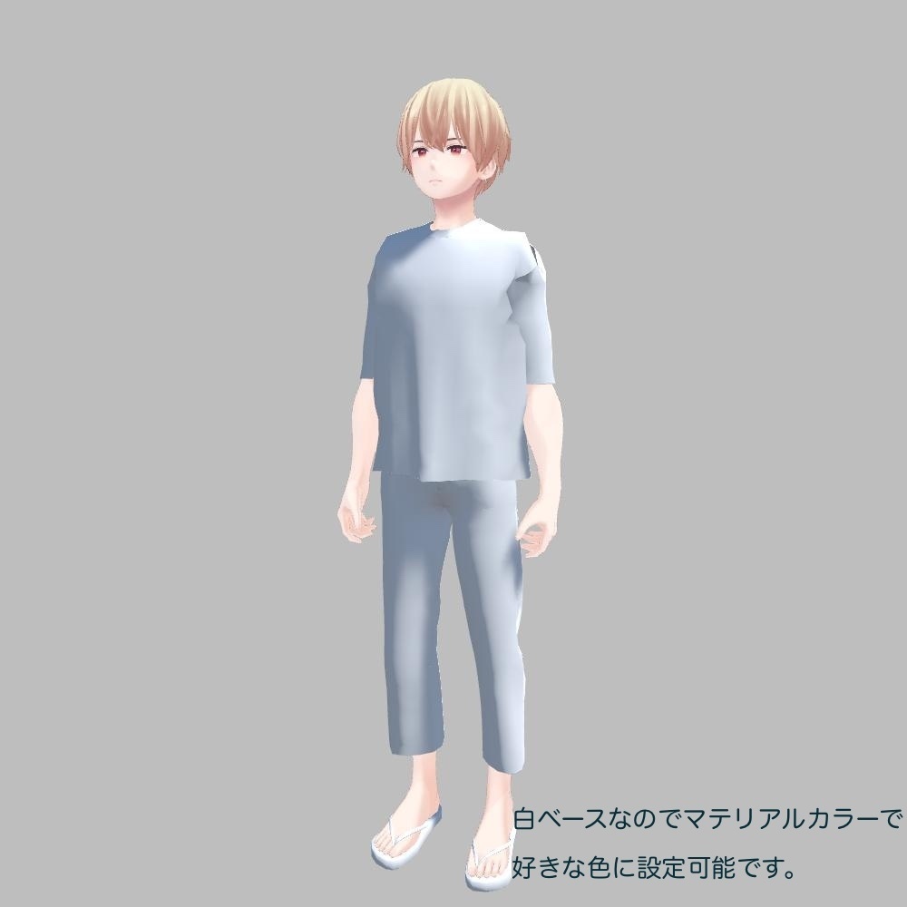 【杏里くん向け】シンプルTシャツ&デニムセット