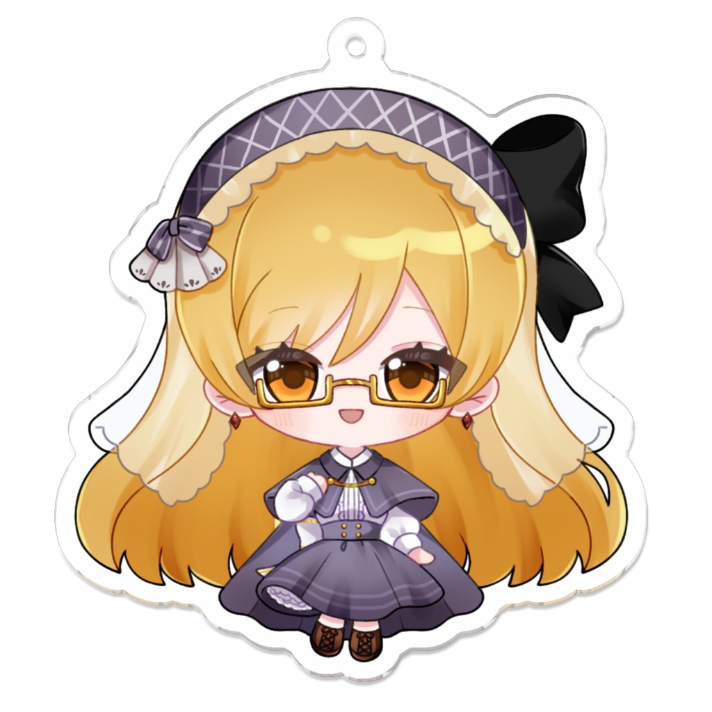 咲野華菜アクキー 微笑み