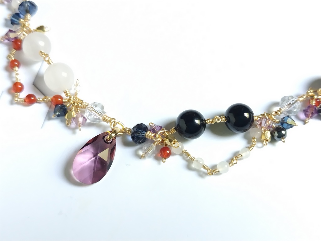 R様ご予約品 刀剣乱舞イメージブレスレット 「薬研藤四郎 極」「日本号」