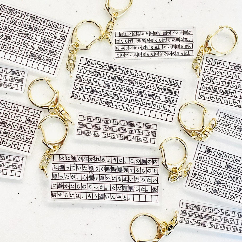 ヒプマイ 概念文章 アクキー(書を連れて街へ出よう)