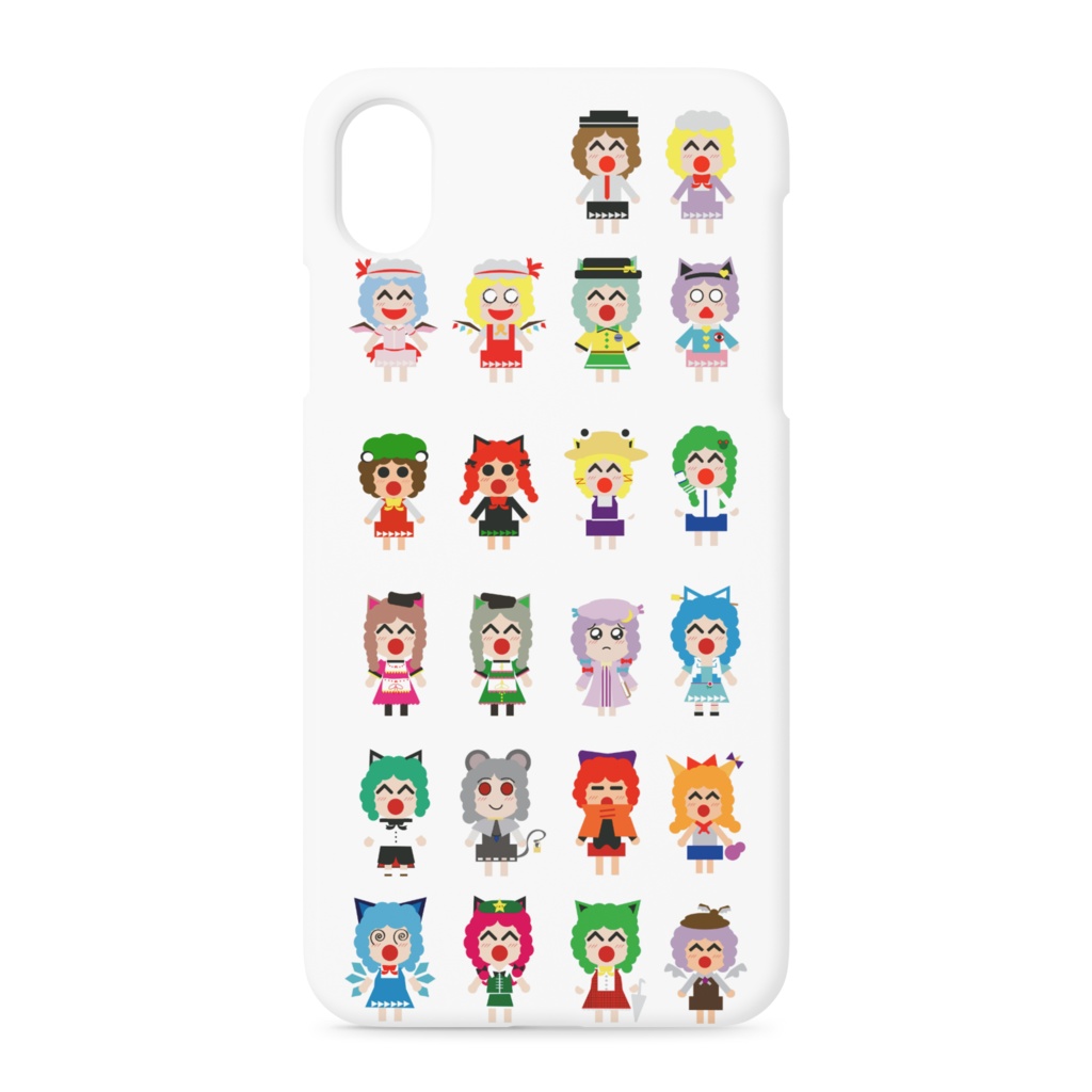 iPhone XR ゆるふわすまほけーす てんあーるよう