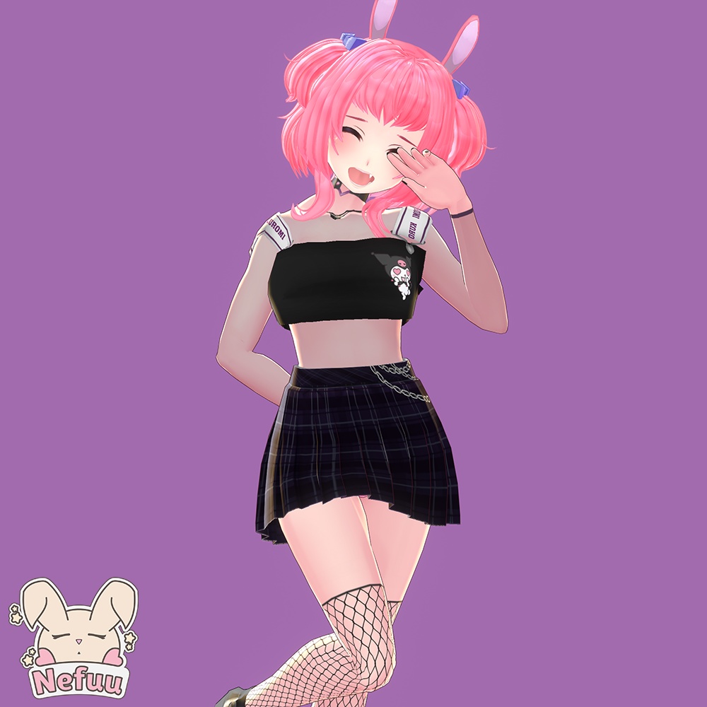 vroid サンリオ セット | Kuromi | クロミ
