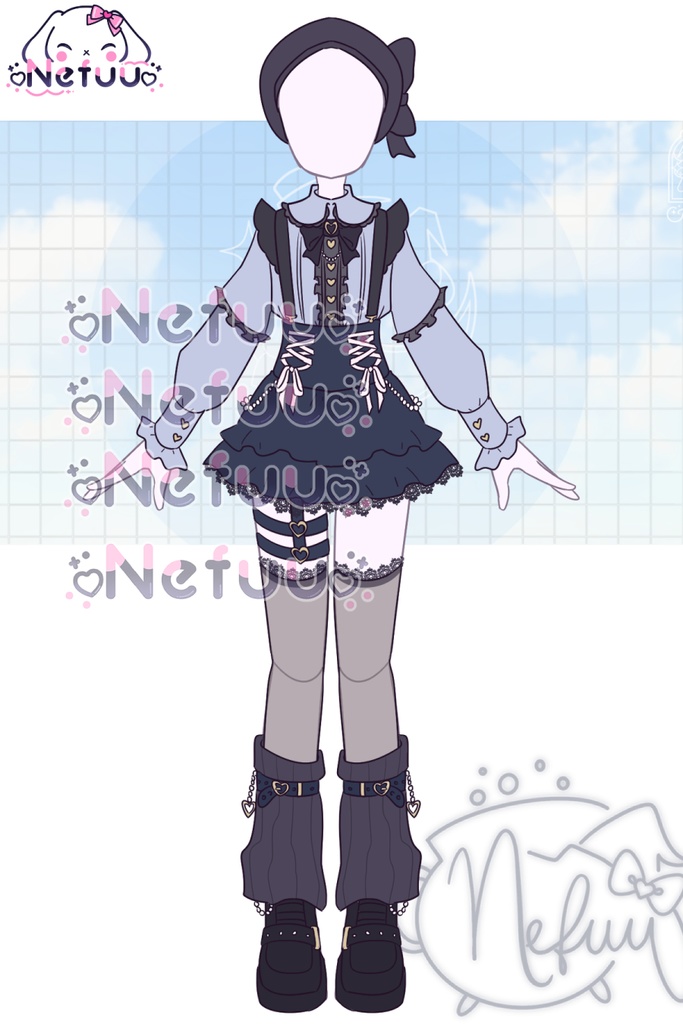 「地雷系コーデ 🎀🌸 P2U」 | Jirai Kei Outfit 🎀🌸 P2U