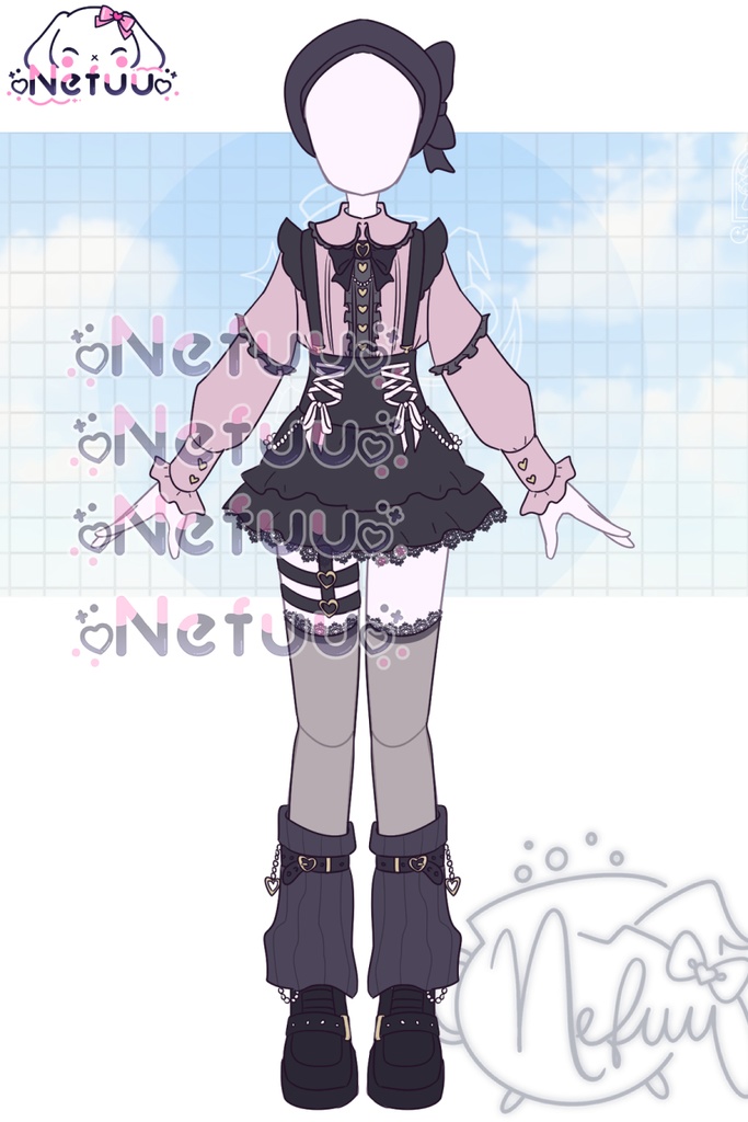 「地雷系コーデ 🎀🌸 P2U」 | Jirai Kei Outfit 🎀🌸 P2U