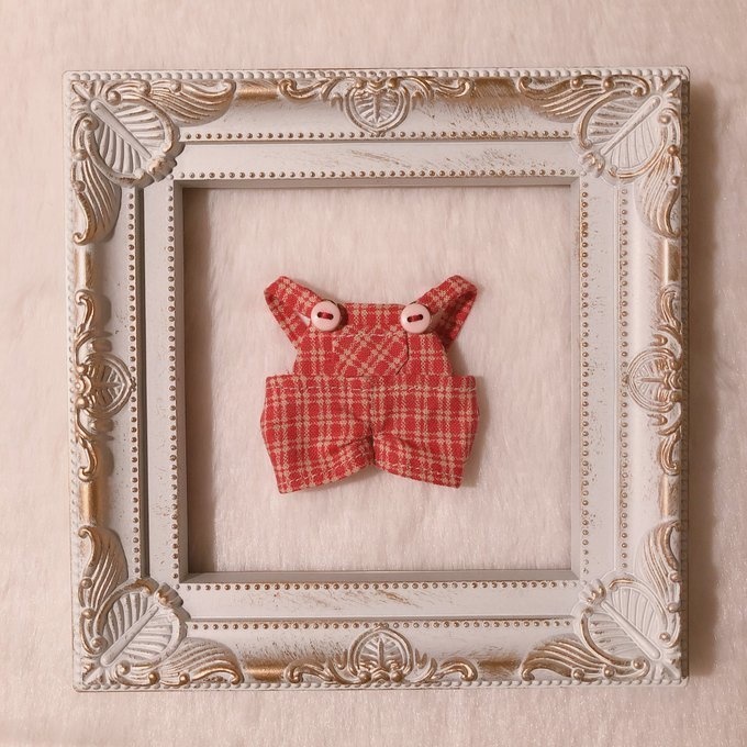 だぼっとオーバーオール