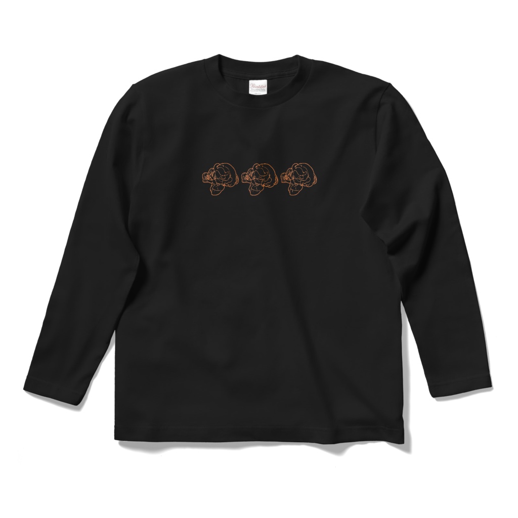 ロングスリーブTシャツ- Black - (全2種)
