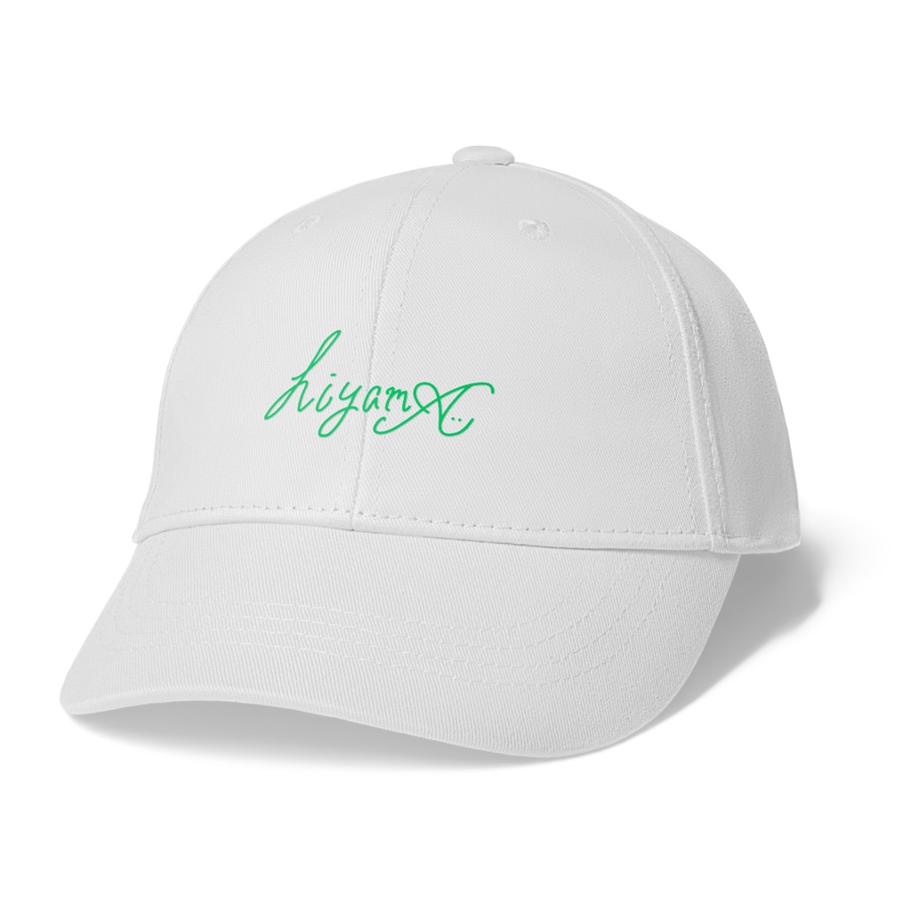 キャップ - White(Green) -