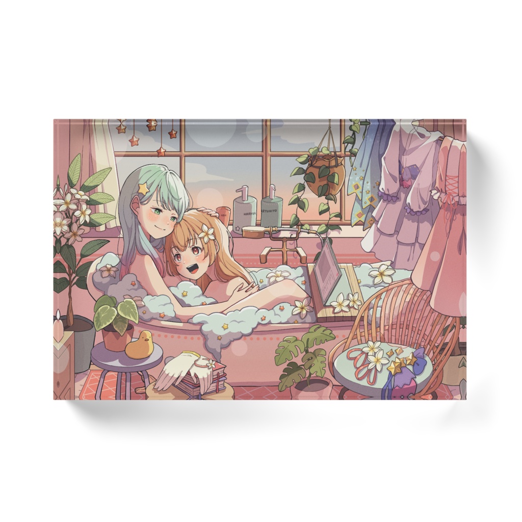 【はりゅひよ】アクリルブロック