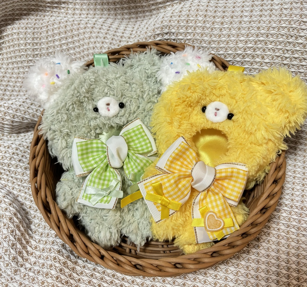 10-14cm 16cm ちびぐるみ アイスな着ぐるみ くまさん