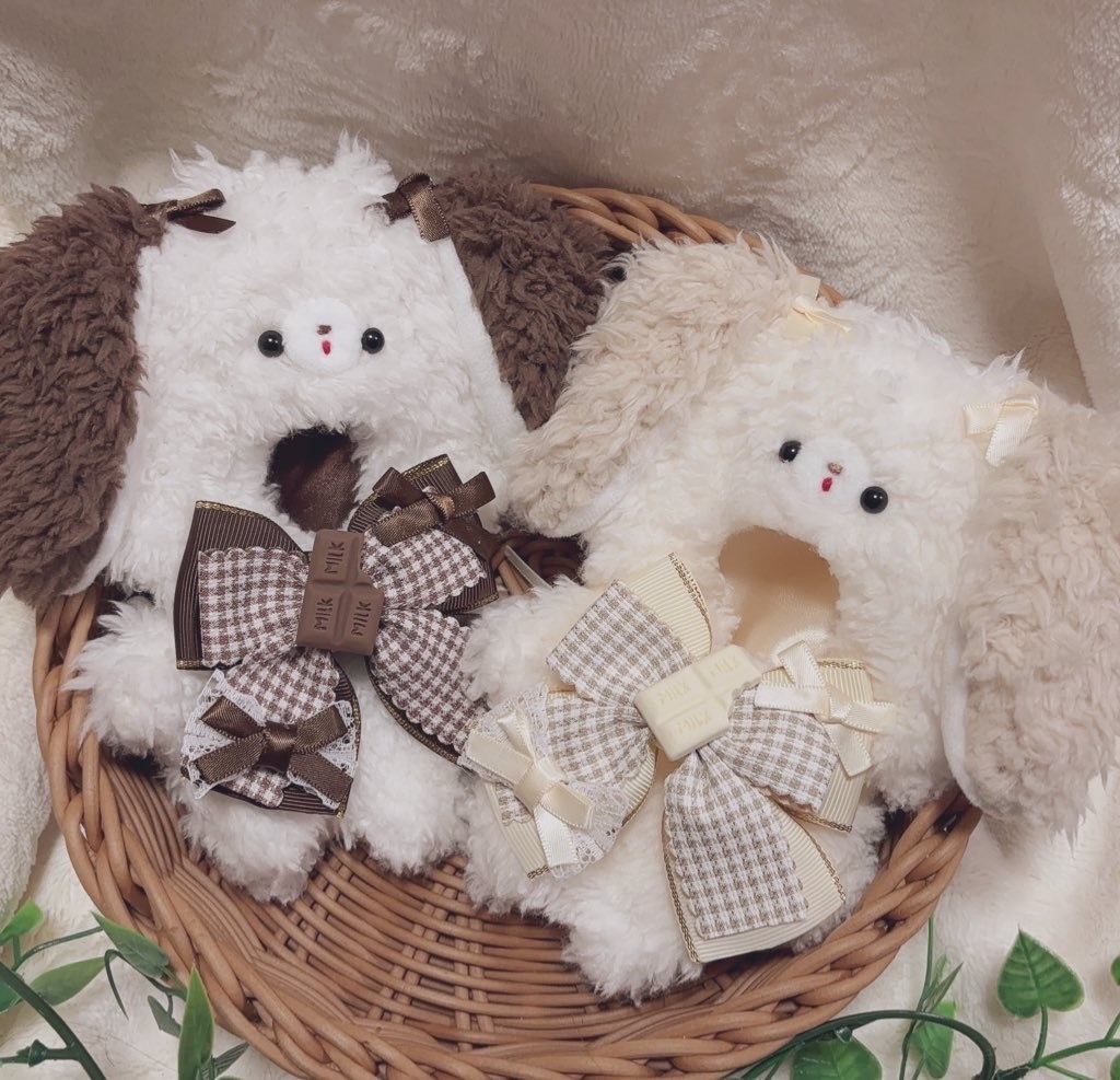 10-14cm ぬいぐるみ用 着ぐるみ ぬい服 垂れ耳 わんちゃん