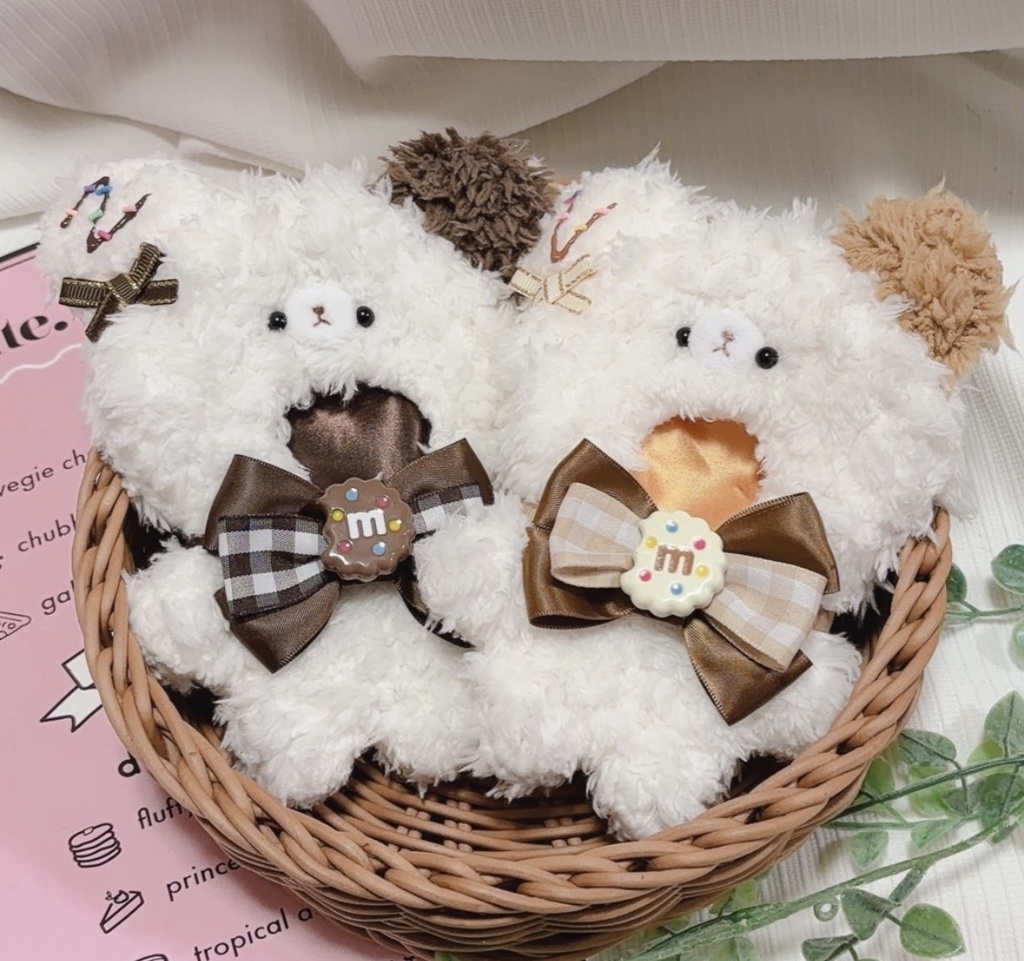10-14.16cm、ちびぐるみ ぬいぐるみ用 着ぐるみ ぬい服 くま