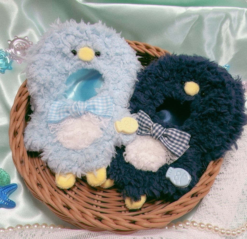 10-14cm ぬいぐるみ用 着ぐるみ ぬい服 ペンギン アザラシ ラッコ