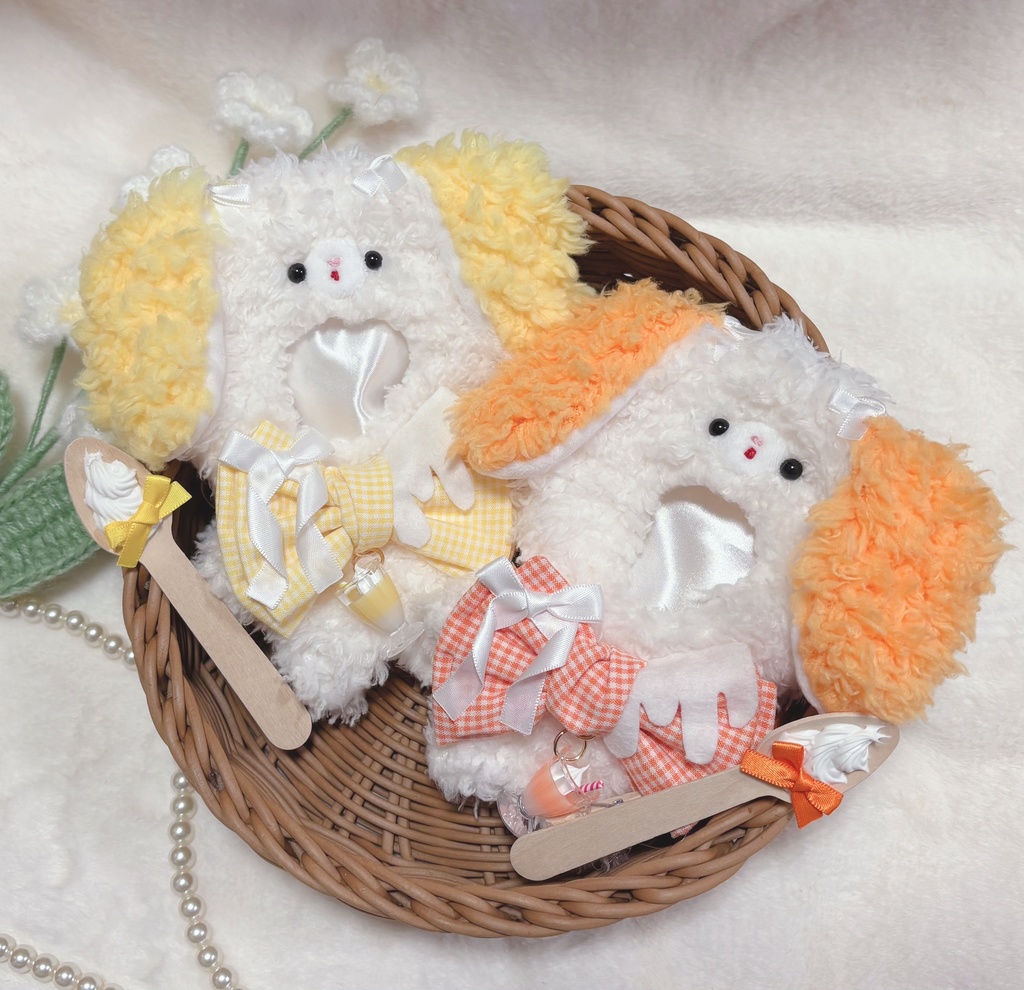 10-14cm ちびぐるみ 16cm ぬいぐるみ用 着ぐるみ ぬい服 くま 犬