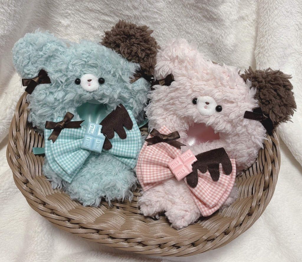 10-14cm ちびぐるみ 16cm ぬいぐるみ用 着ぐるみ ぬい服 くま 犬