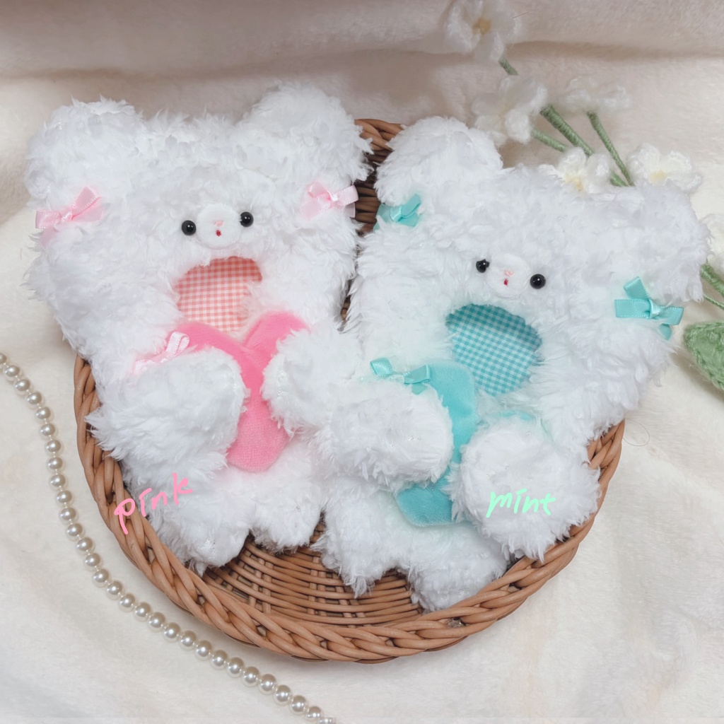 ぬいぐるみ用 着ぐるみ ぬい服 くま ハート抱っこ