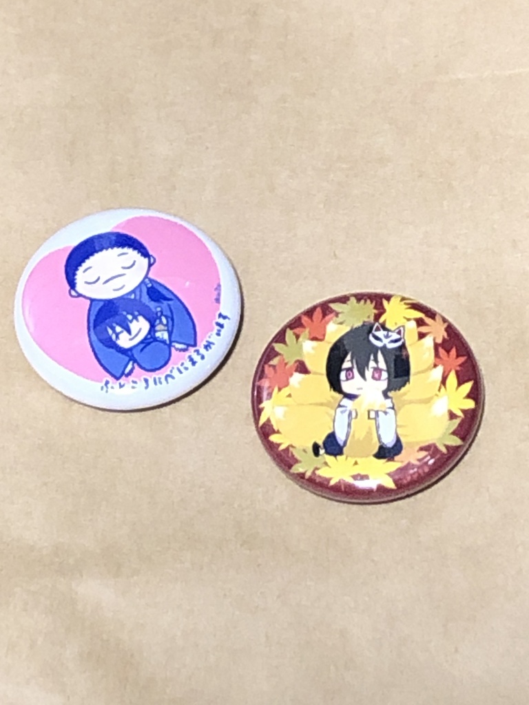 【同人】紺紅・妖狐マグネットセット