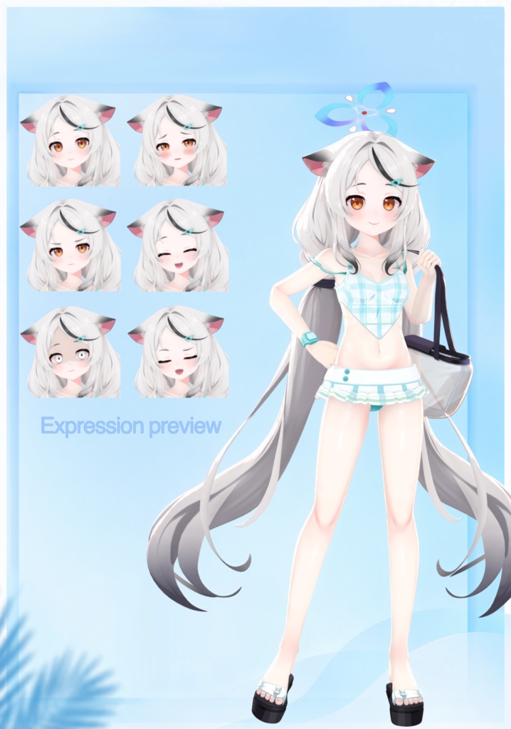 Sunohara Kokona Swimsuit ver 春原ココナ - deovalda - 2/3