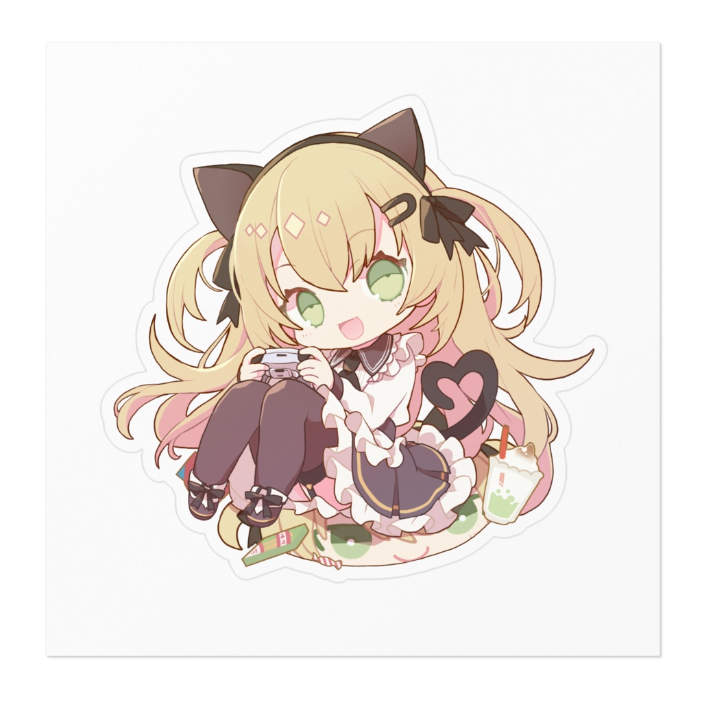 おすわりステッカー