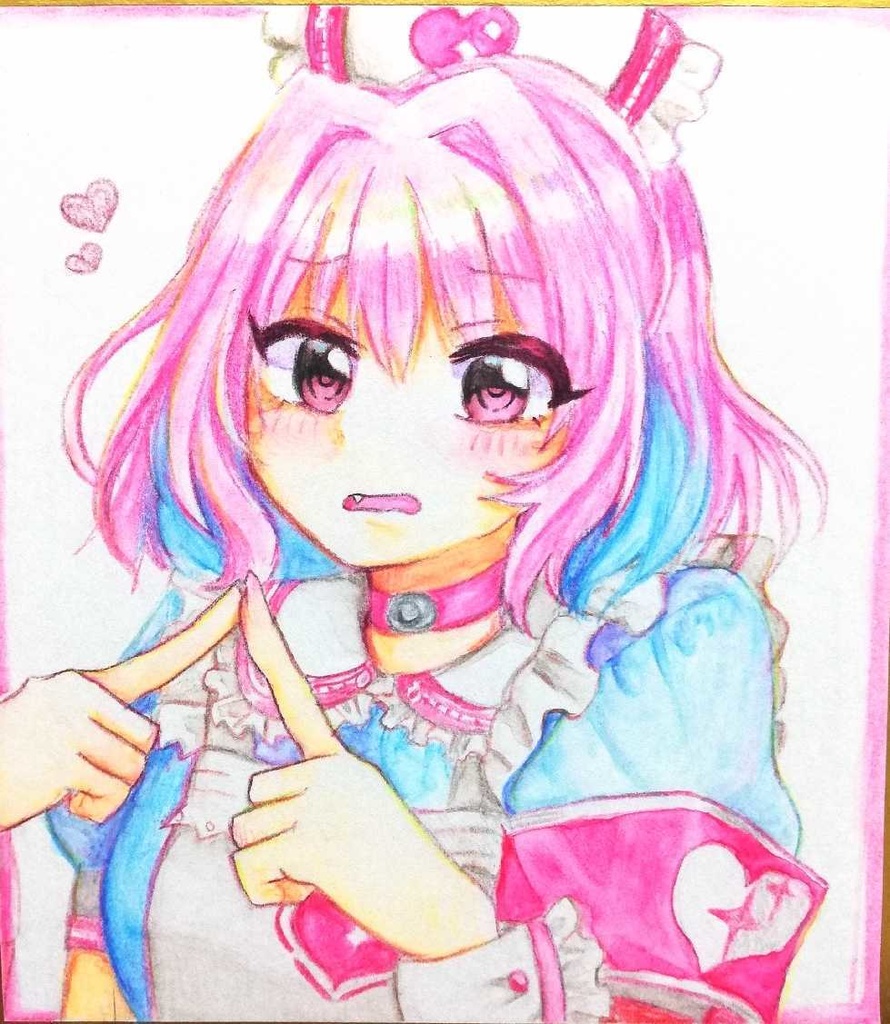 【同人手描きイラスト】幽々子/シャンプー/りあむ/アーニャ