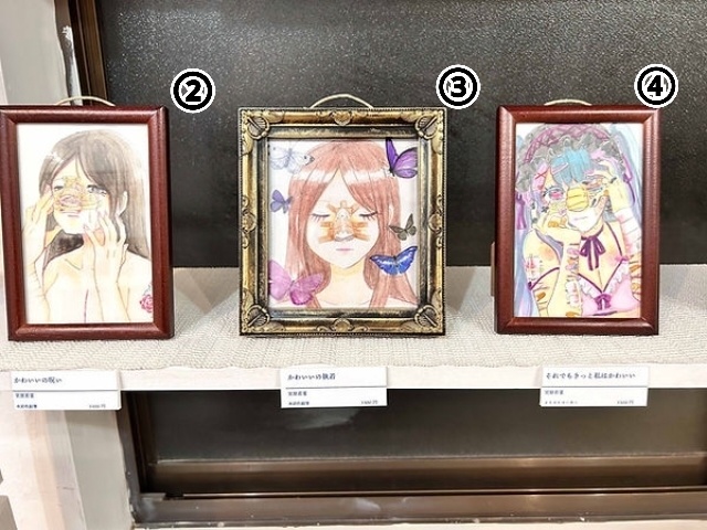 【手描きイラスト原画】きゃわいい共和国闇展示イラスト