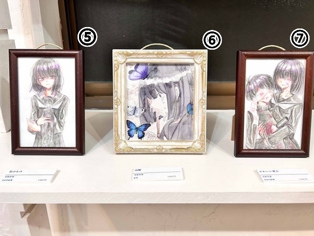 【手描きイラスト原画】きゃわいい共和国闇展示イラスト