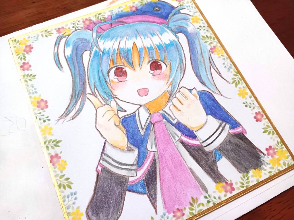 経典ブランド 妻見湖湯でカメラに向かって微笑む少女イラスト, 手描きイラスト 湖の少女！ 七五三を訪れる着物姿 hongfu.jp