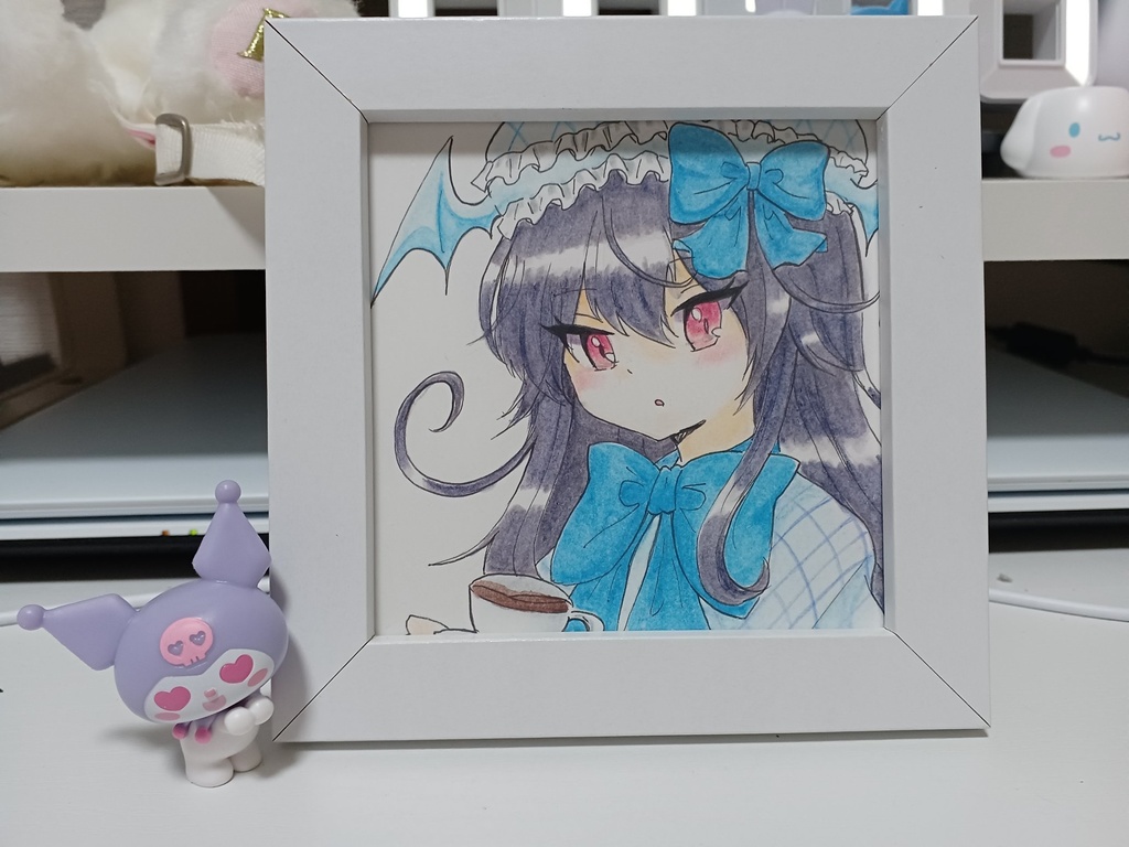 【同人手書きイラスト原画】ECOキャラ!