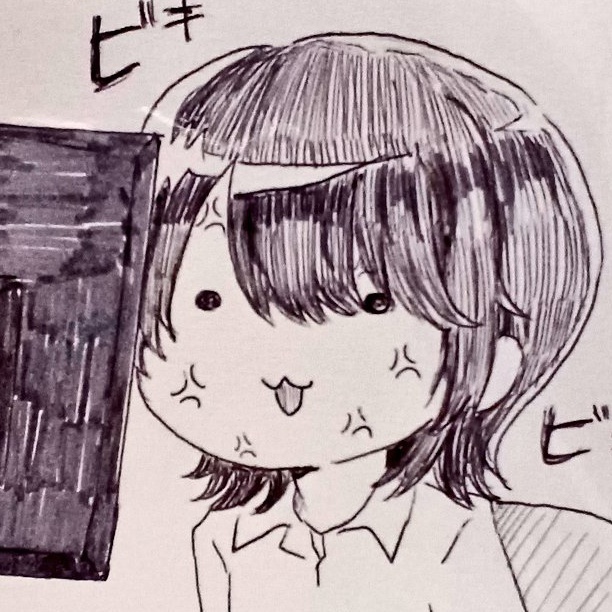 【手描きイラスト】がんばれブチギレ労働【ミニイラスト】