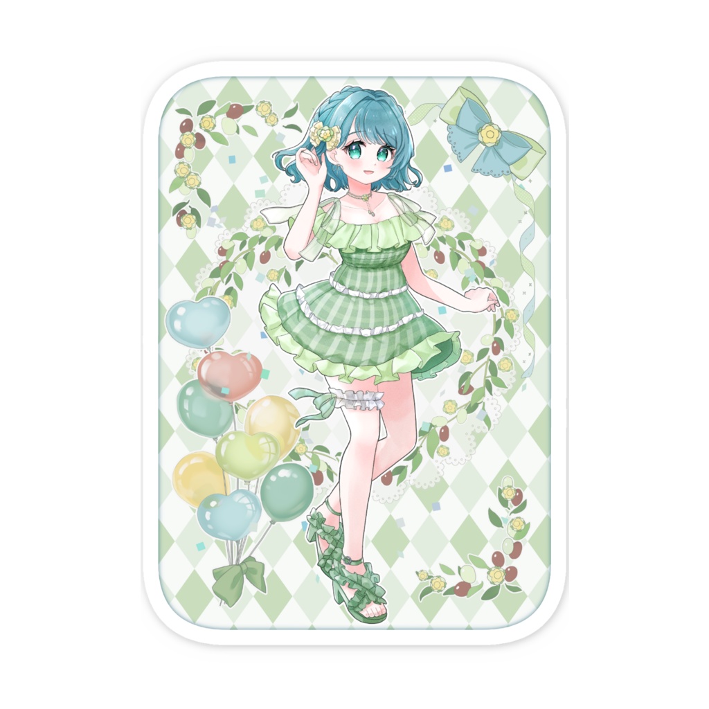 〖2周年記念〗スマホステッカー