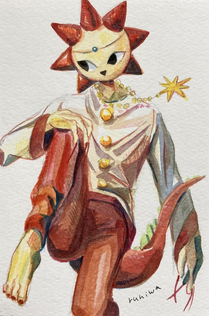 ドローイング原画　ira