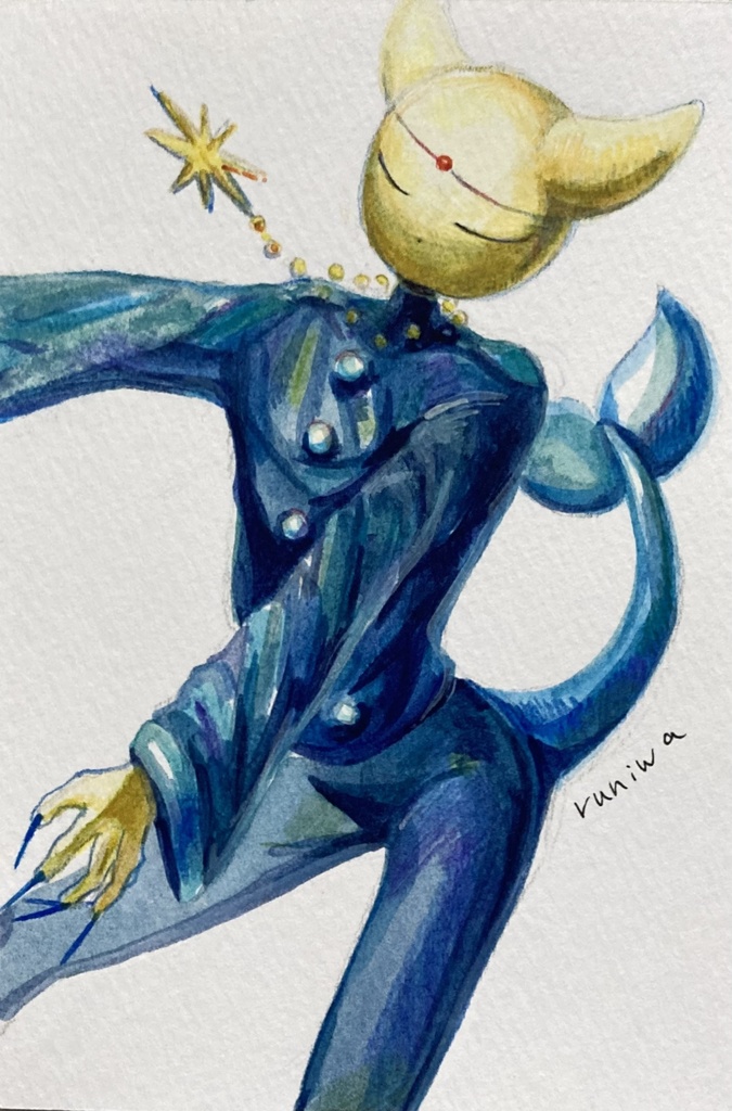 ドローイング原画　yora