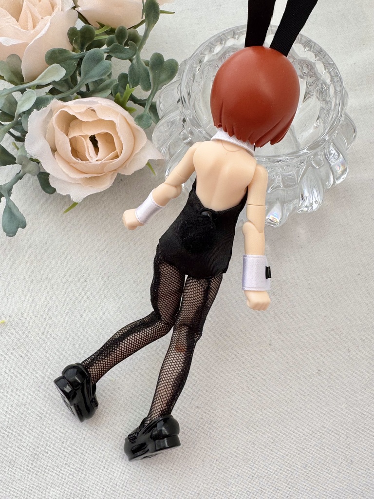 宇宙うさ専用サイズ バニーガールセット ノーマル黒