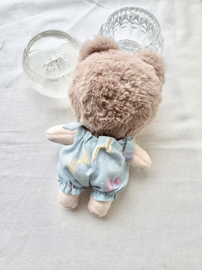 無属性ぬいぐるみ 10センチサイズ ロンパース ブルー