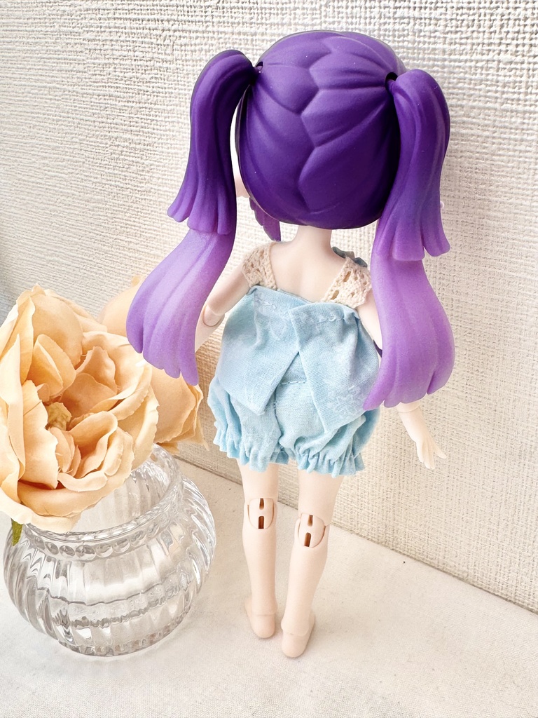 ブラインドドールサイズ キャミセット ブルー