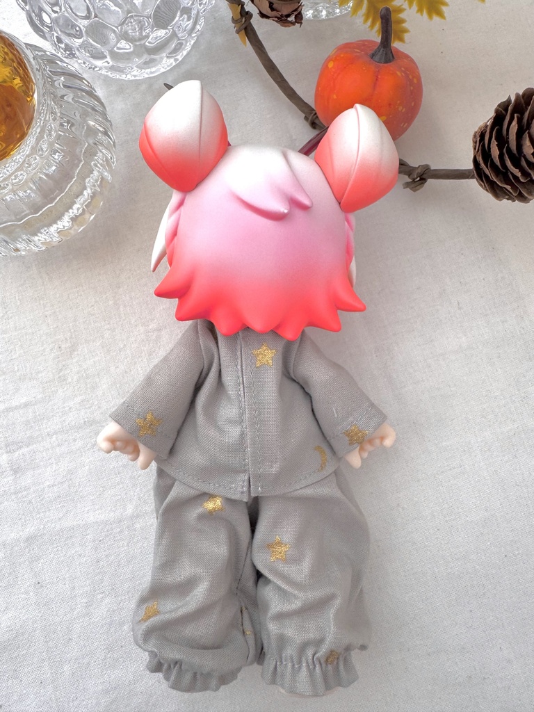 ブラインドドールサイズ カンフーパジャマ 星屑グレー