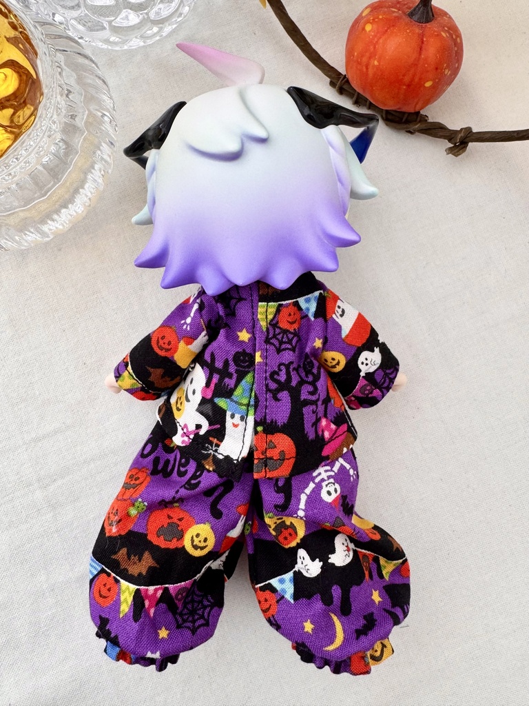 ブラインドドールサイズ カンフーパジャマ ハロウィンパープル
