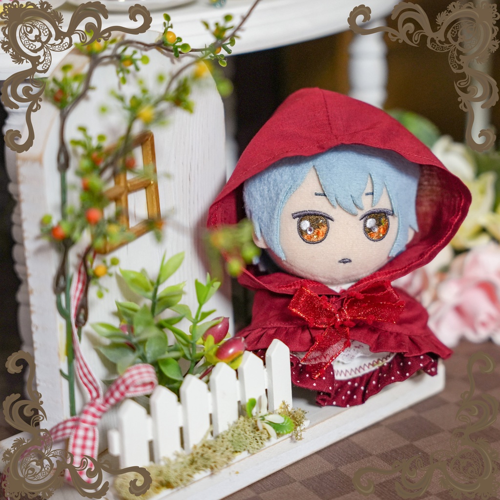 赤ずきんちゃんコーデ