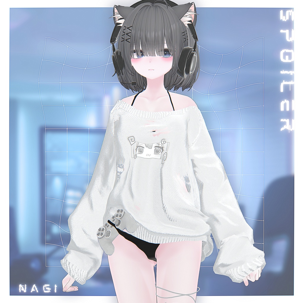 【8アバター】Spoiler!【VRChat向け衣装モデル】