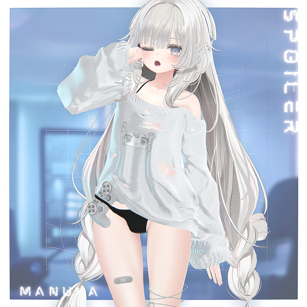 【8アバター】Spoiler!【VRChat向け衣装モデル】